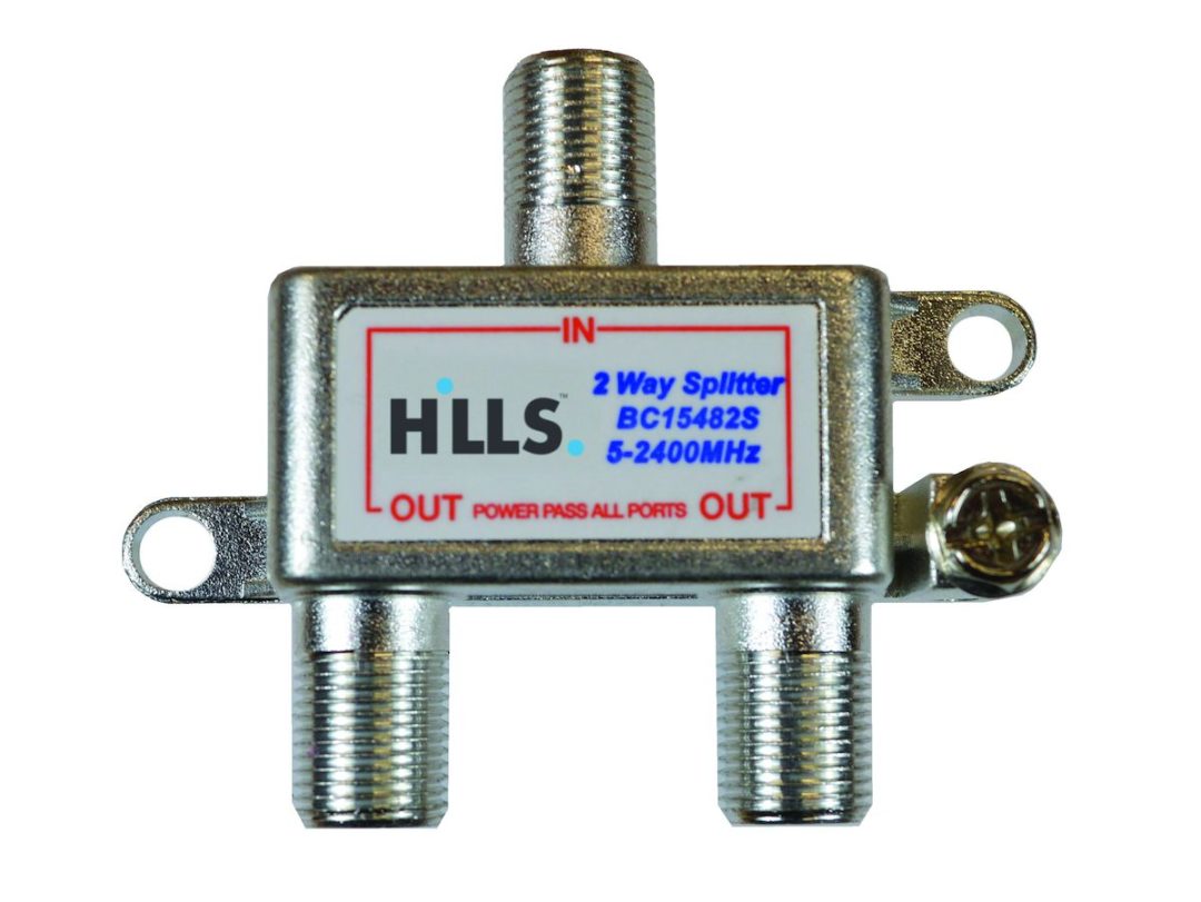 2 Way Splitter FTA & Satellite AusDigi 1300 541 001