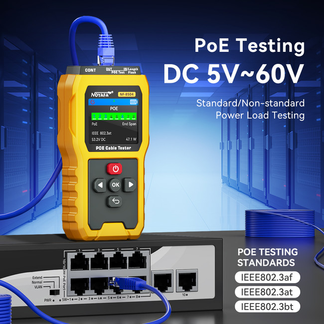 NETWORK POE CABLE TESTER - Image 4